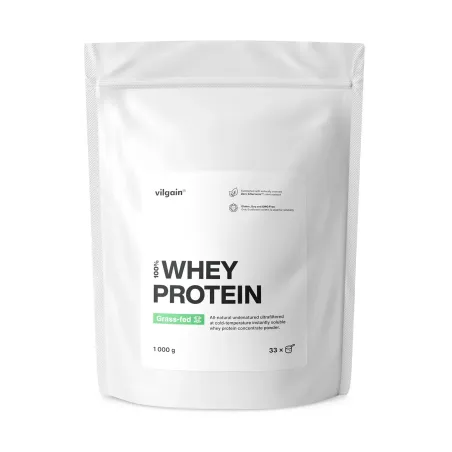 Grass-Fed Whey Protein ⁠–⁠ z mléka krav krmených trávou z udržitelných britských chovů bez příchutě