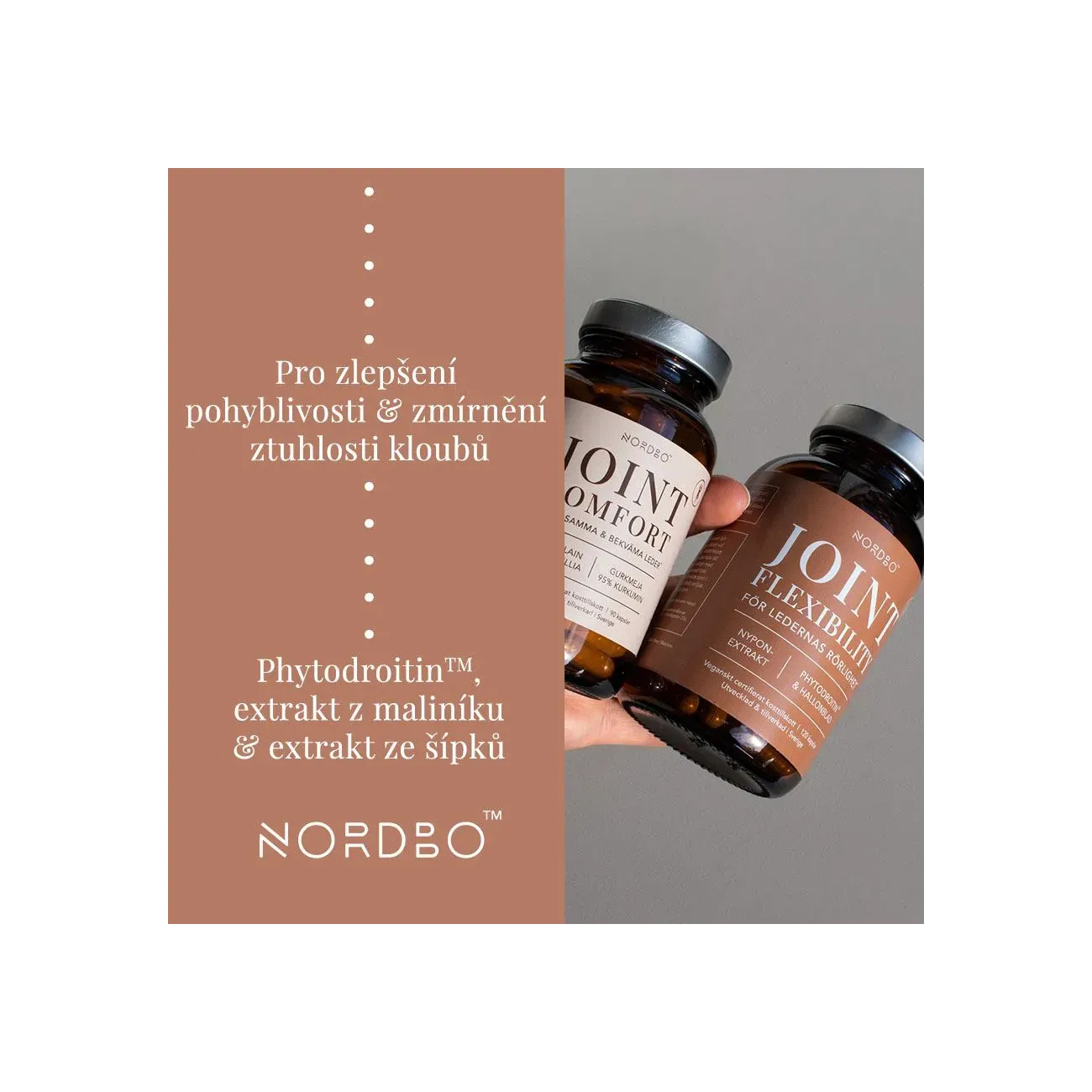 Joint Flexibility - kloubní výživa 120 kapslí podpora kloubů