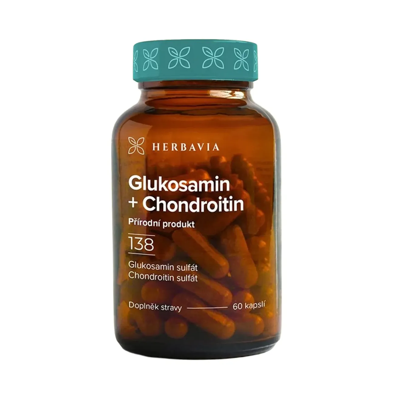 Glukosamin + chondroitin Doplněk stravy 60 kapslí