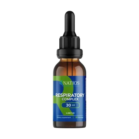 NATIOS Respiratory Complex, Bylinné kapky v MCT oleji, 30 ml obal