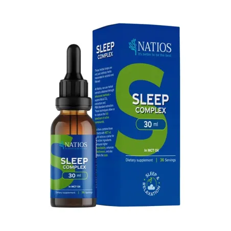 Sleep Complex, Bylinné kapky v MCT oleji