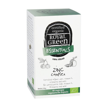 Royal Green BIO Zinek komplex 60 kapslí - krabička