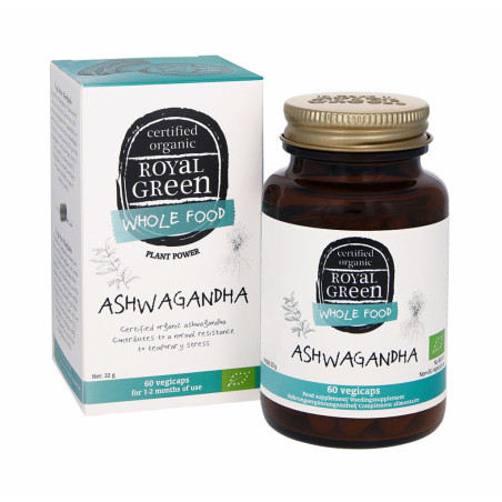 Royal Green Bio Ashwagandha 60 kapslí