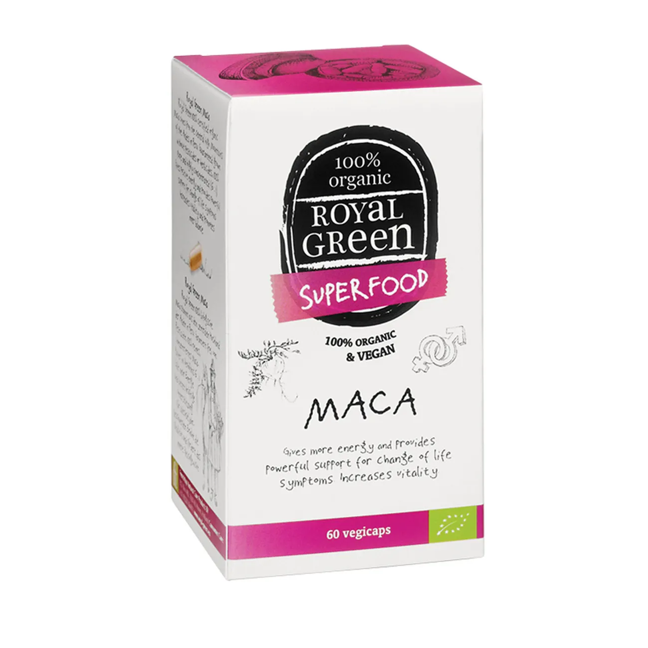 Royal Green Bio Maca 60 kapslí