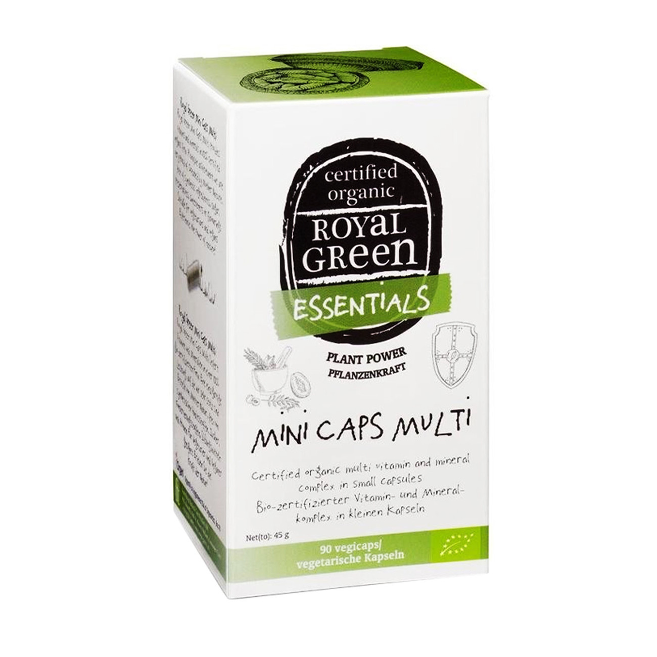 Royal Green Bio Mini Caps Multi 90 kapslí - krabička