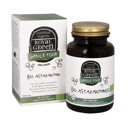 Royal Green Bio Astaxanthin 60 kapslí - lahvička