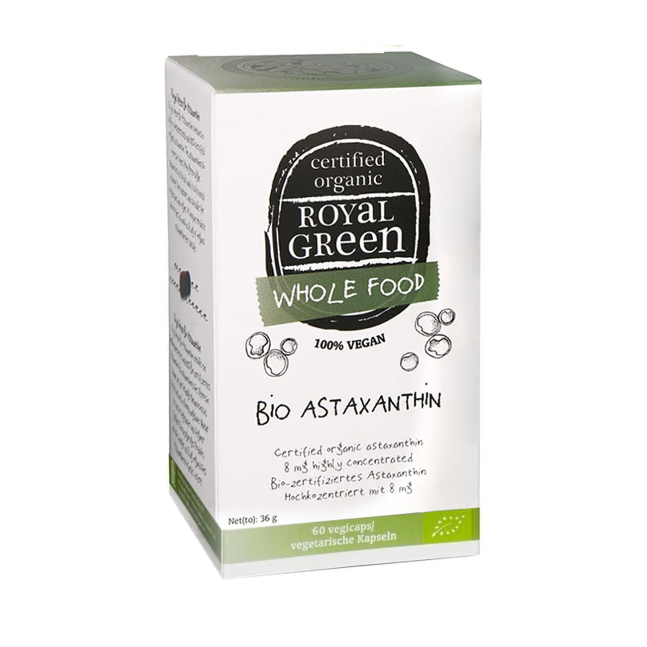 Royal Green Bio Astaxanthin 60 kapslí