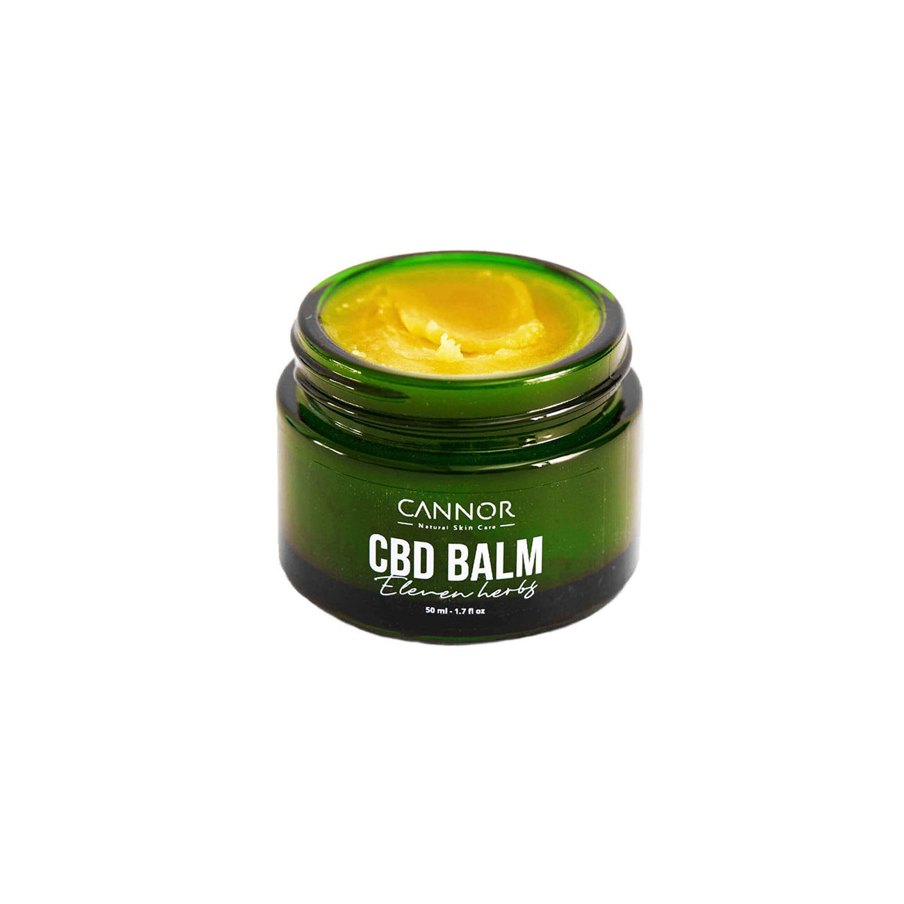 CBD mast 11 bylin 50 ml otevřená lahvička