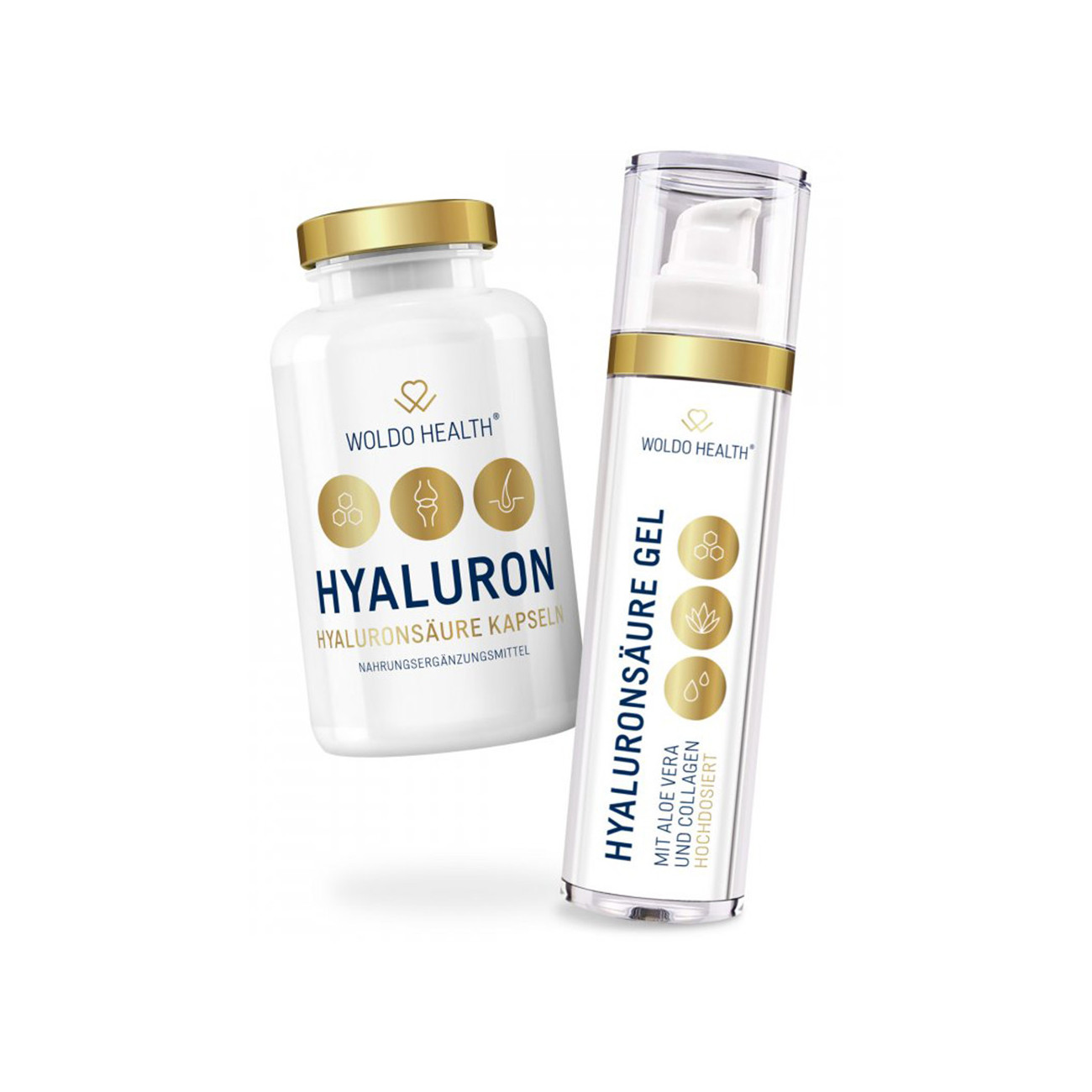 Set - kyselina hyaluronová 50 ml + 90 kapslí