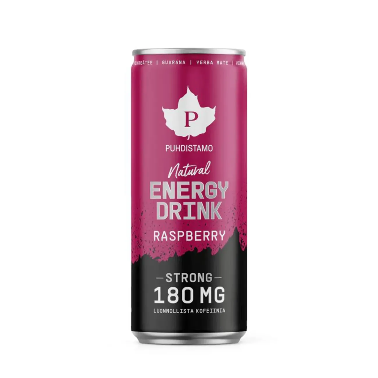 Natural Energy Drink STRONG 330 ml maliny