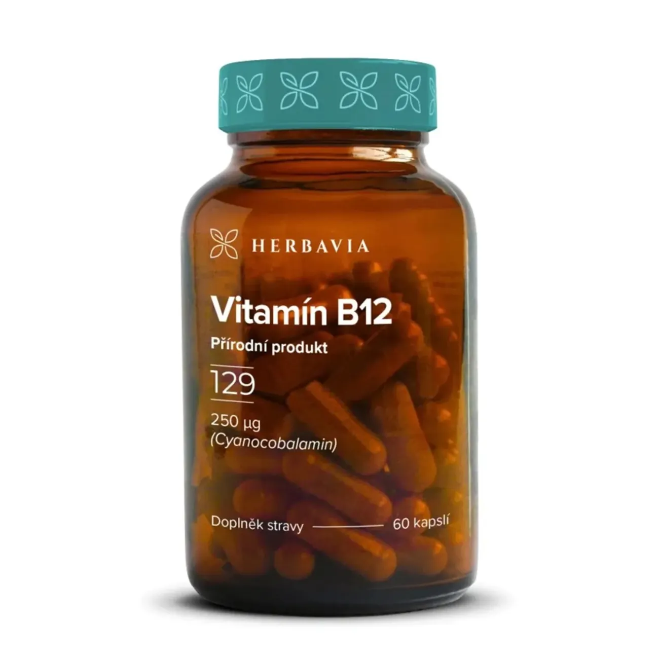 Herbavia Vitamín B12 60 kapslí