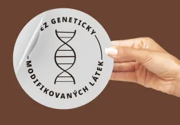 Ikona-  Bez geneticky modifikovaných látek