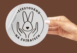 Ikona - Netestováno na zvířatech